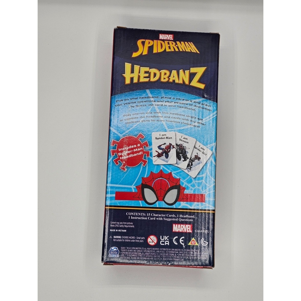 Headband Board game Spin Master from Marvel Spider-Man  6069792 New
